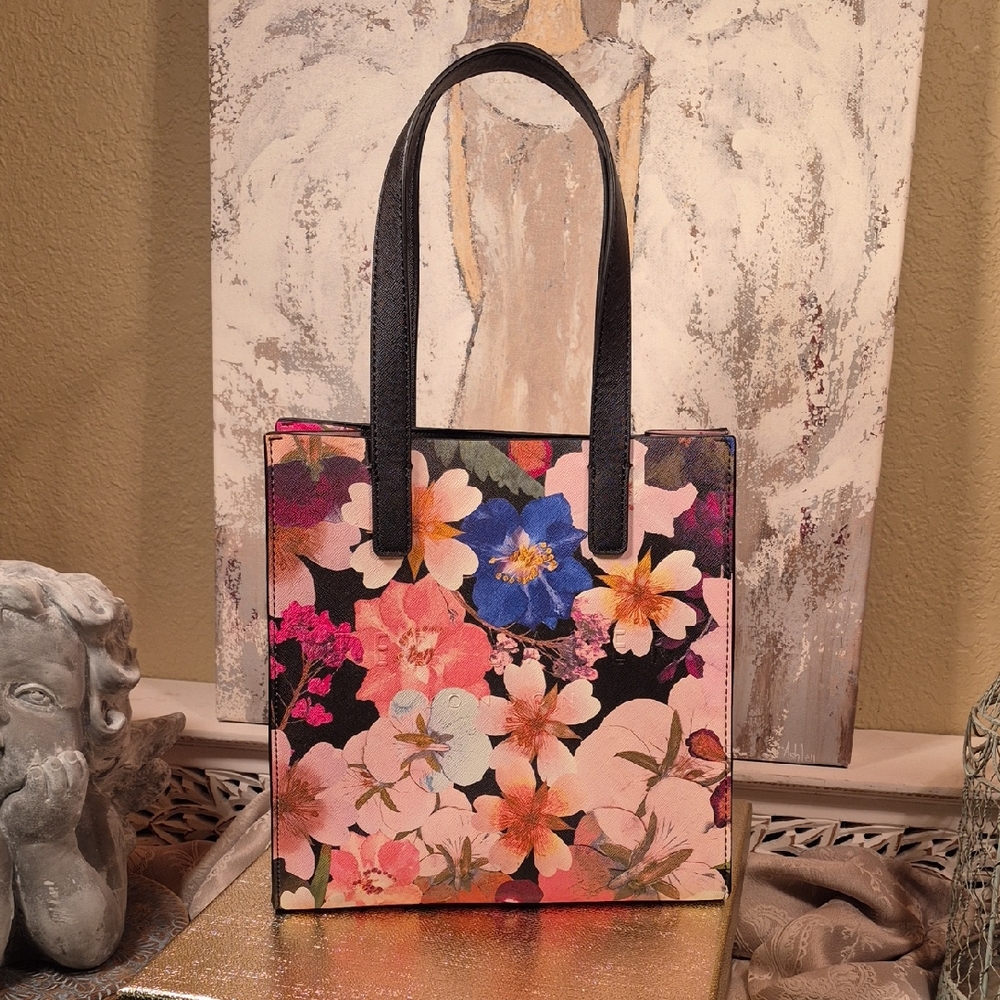 Ted Baker London - The Icon - Seacon - Faux Leather Floral Tote Bag - NWT